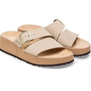 Birkenstock papillio almina nubuck leather sandals